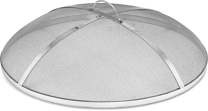 Good Directions Fire Pit Spark Screens, 27" Diameter, Stainless Steel