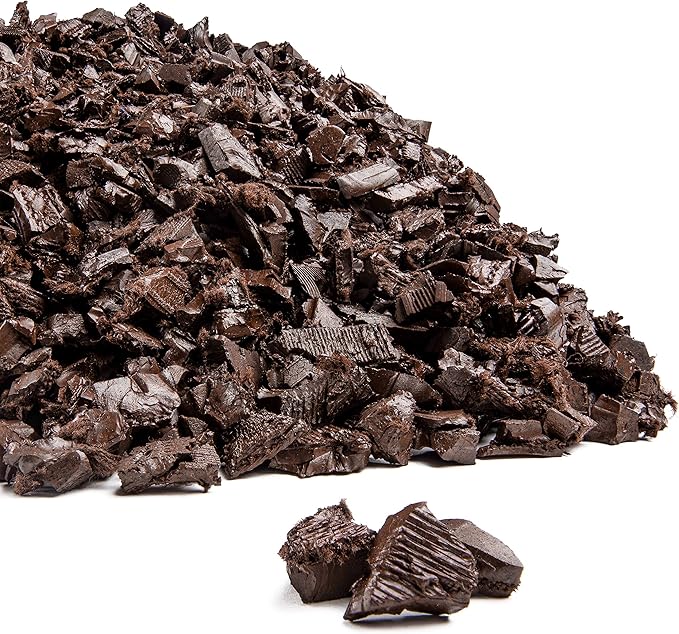 Playsafer Rubber Mulch Nuggets Protective Flooring for Playgrounds, Swing-Sets, Play Areas, and Landscaping (40 LBS - 1.55 CU. FT., Brown)
