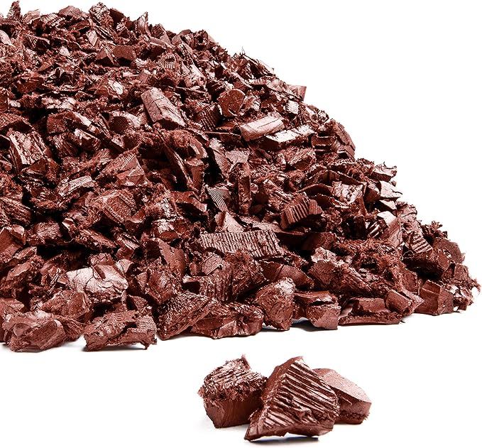Playsafer Rubber Mulch Nuggets Protective Flooring for Playgrounds, Swing-Sets, Play Areas, and Landscaping (400 LBS - 16 CU. FT., Red)