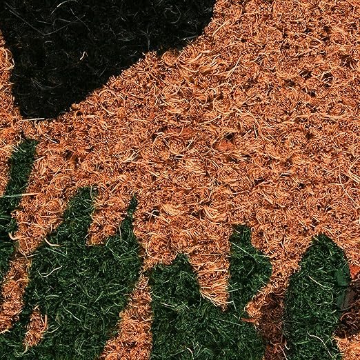 DII Animal Collection Natural Coir Doormat, 17x29, Bear Country
